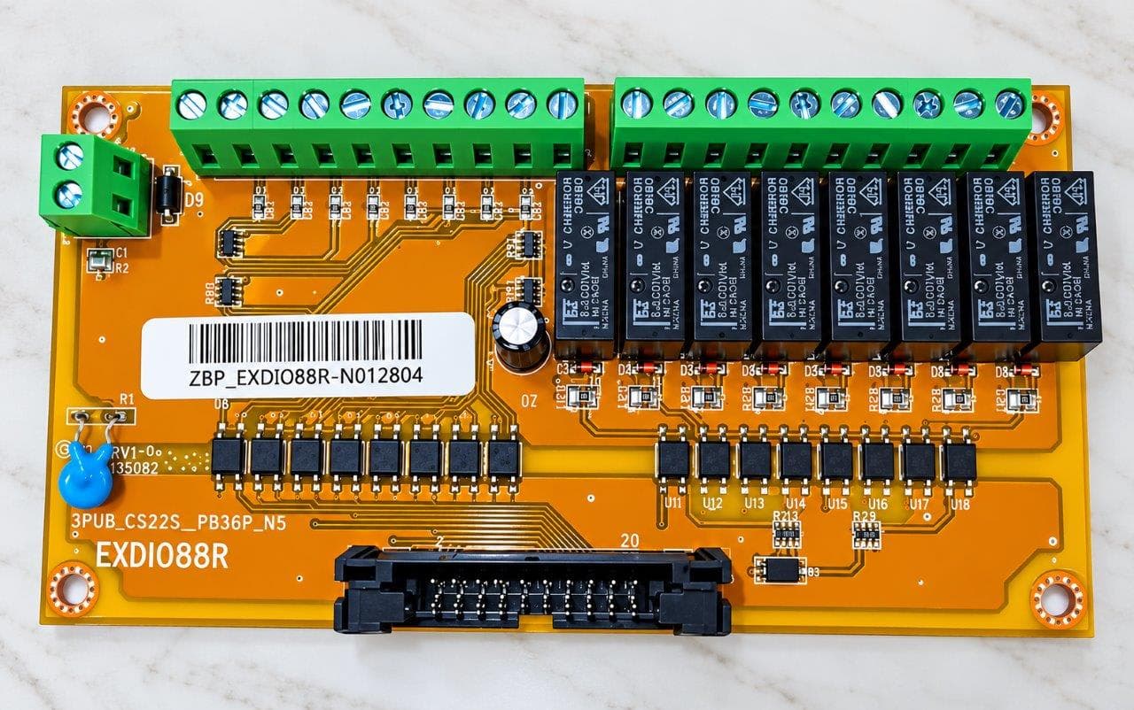 EXDIO88R Relay output card